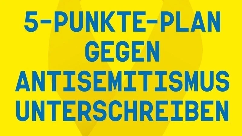 5 Punkte Plan gegen Antisemitismus - change.org